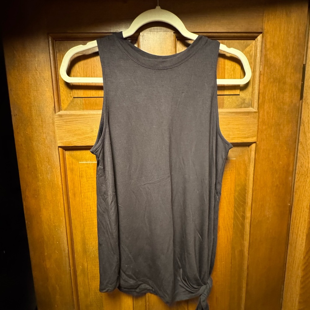 Athleta Black Crew Tank